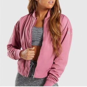 Pink gymshark jacket!